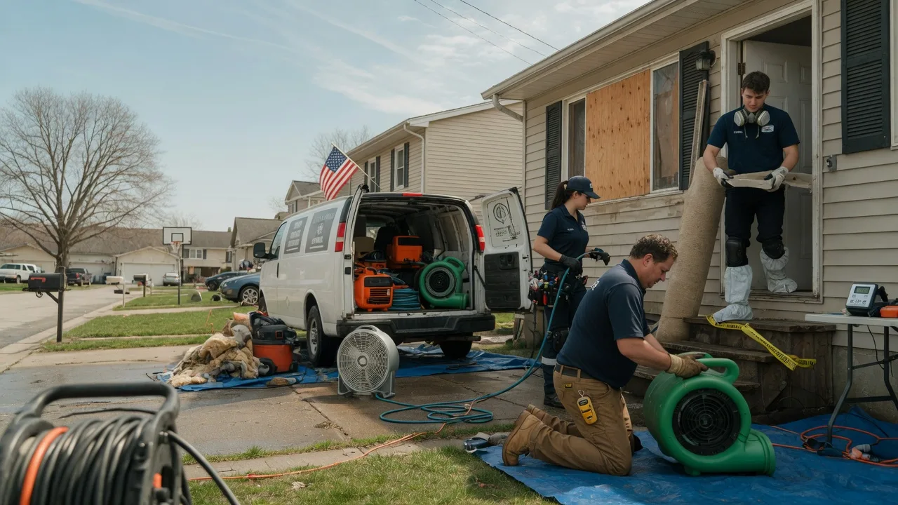 Water Damage Restoration in Allerton, IA near me